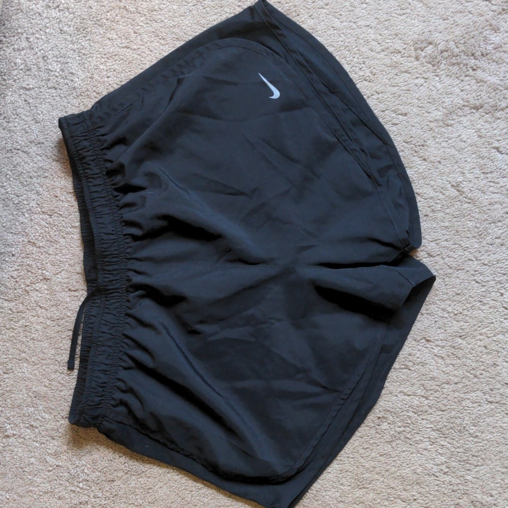 Nike Dri-Fit black workout shorts size L